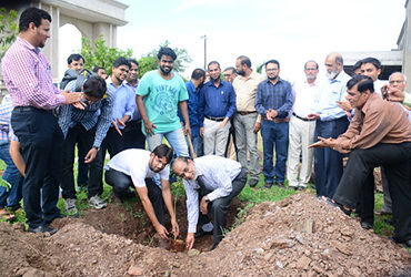 Tree Plantation 2017 at JIIU’s IIMSR