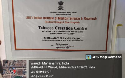 Inauguration of Tobacco Cessation Centre at JIIU’s IIMS & R Medical College